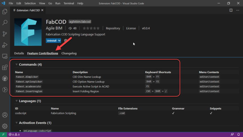 COD Script Extension for VS Code - BIM there. Done that.